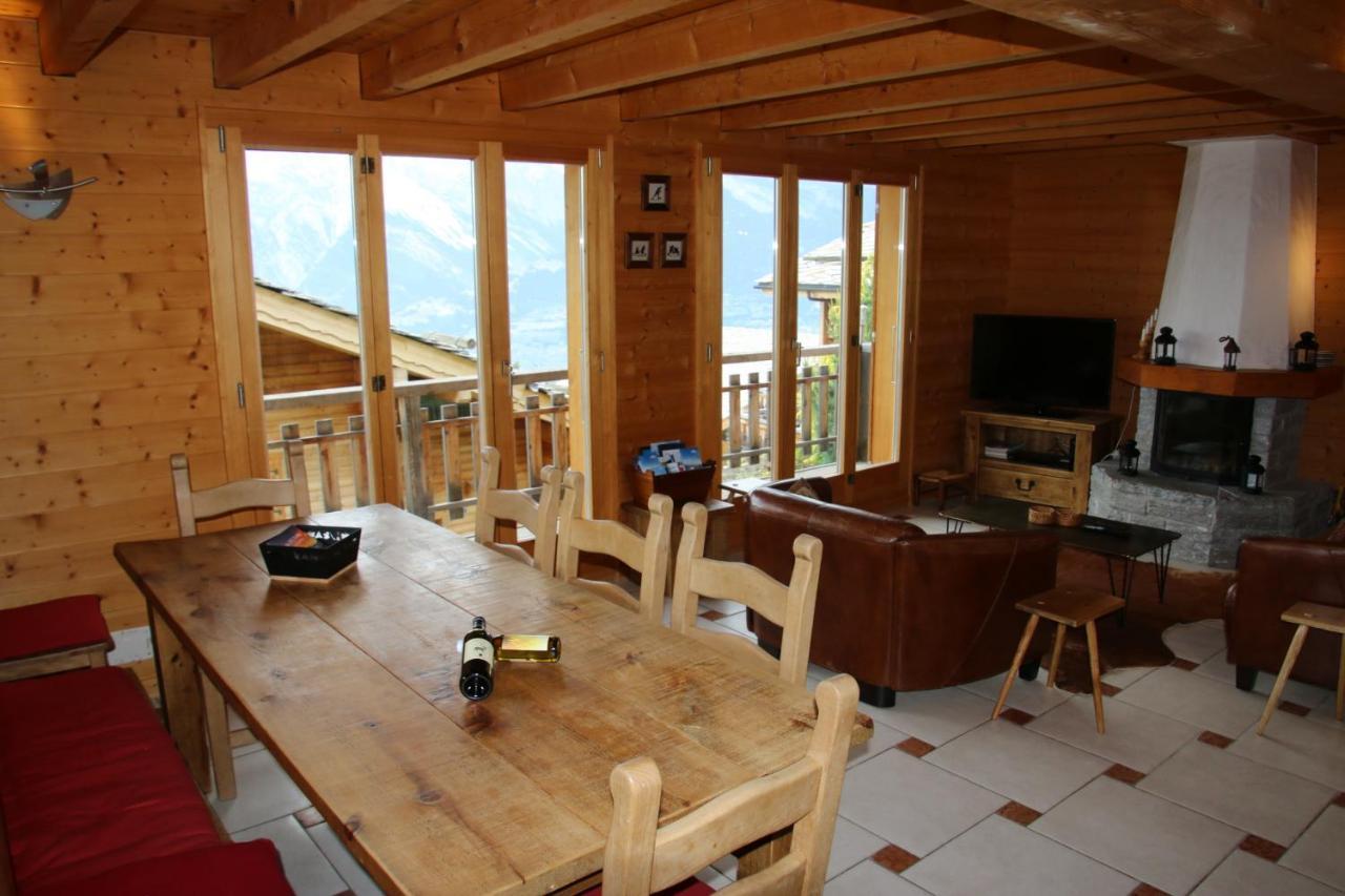 Christoph Standing & Calm Chalet 10 Pers By Alpvision Residences Veysonnaz Luaran gambar